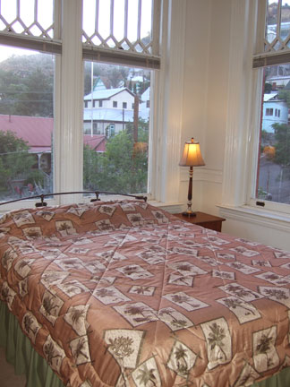 Suite 202 Bedroom - Gym Club Suites, Bisbee Arizona Hotels