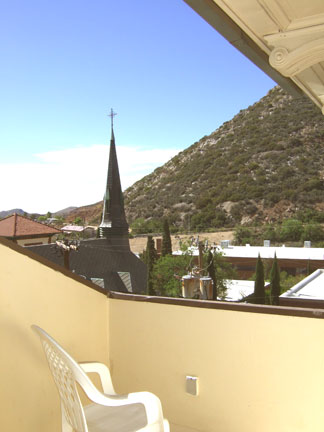 303 Deck - Gym Club Suites, Bisbee Arizona Hotels