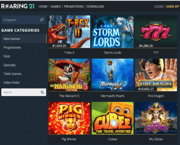 Roaring 21 Casino No Deposit Bonus